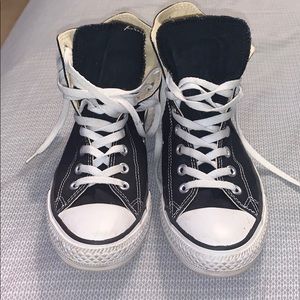 Black Hightop Converse